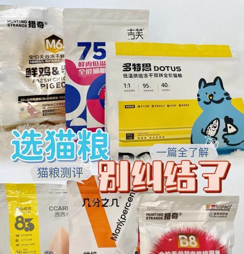 小白如何选择合适的猫粮推荐?