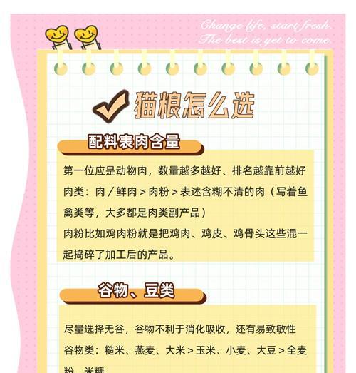 如何挑选合适的猫粮?购买时应注意什么?